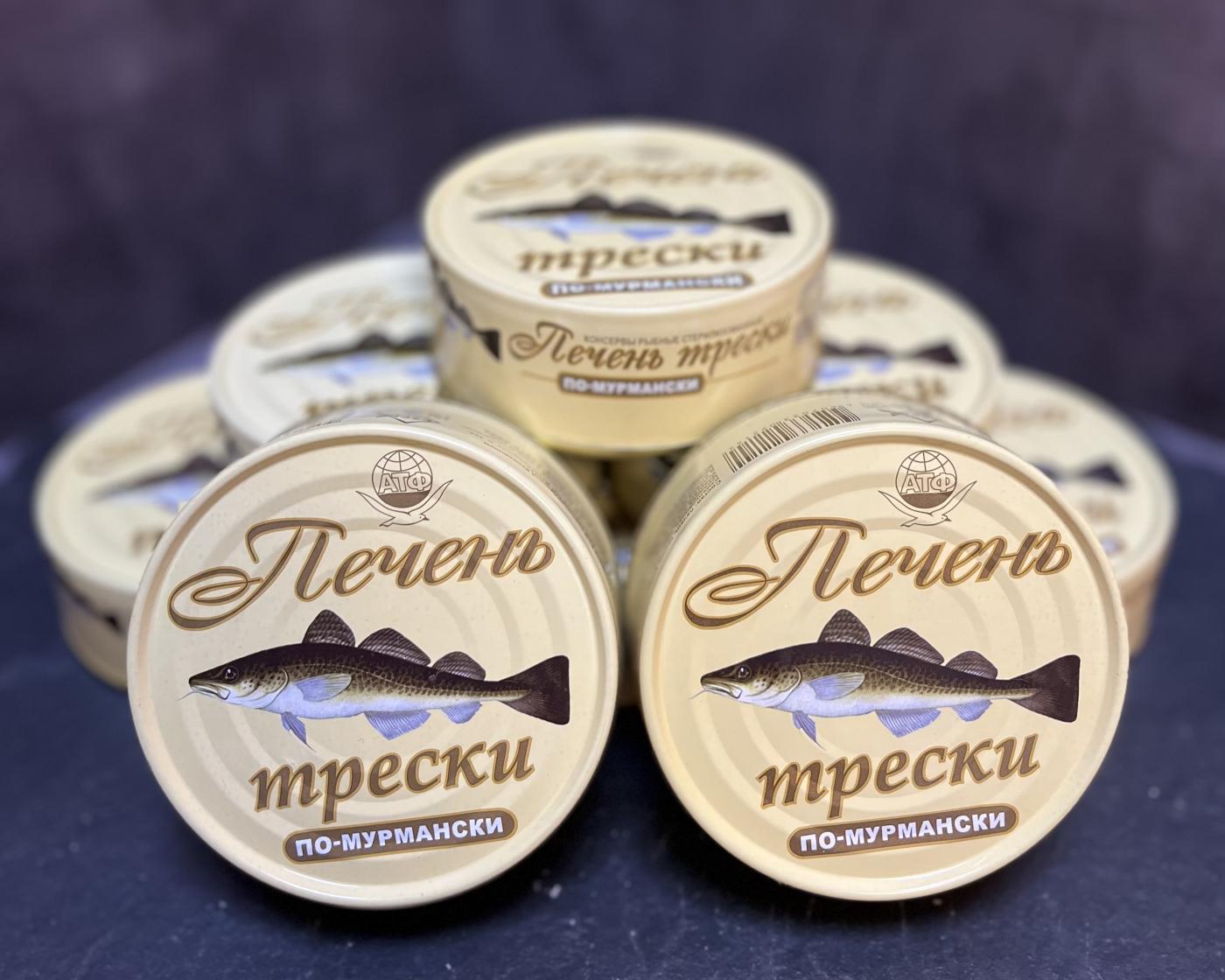 Печень трески «по-Мурмански»